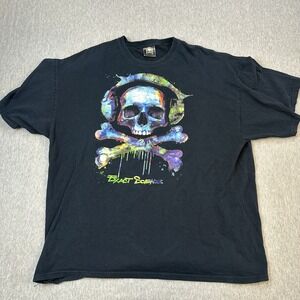 Exact Science Spray Paint Skull Shirt - Sz XXL - See Pics